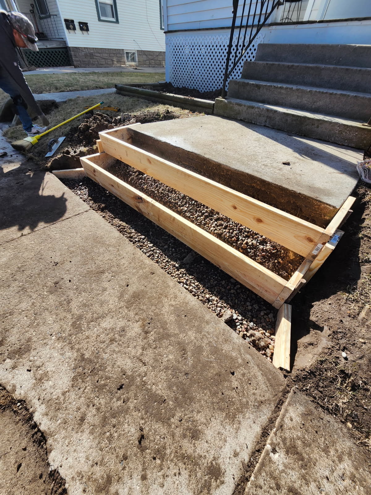 Gallardo's to the Rescue completed home service project